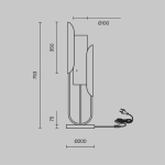 Lampa stołowa Table Lamp Сipresso Z014TL-01G Maytoni - zdjęcie dodatkowe 8