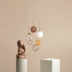LAMPA WISZĄCA BOSSO 6 RING MULTICOLOUR 1119K40_R Aldex - zdjęcie dodatkowe 1