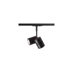 BEEBA II do szyny 1-faz czarna 230V GU10 2x35W R12316 Rendl light studio