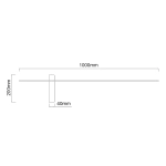 kinkiecik.pl Bene Parette Nero 100 OR85051 ORLICKI DESIGN