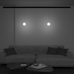 Lampa szynowa podwieszana Luna Exility 3000K 5W 360° TR039-2-5W3K-1 Maytoni - zdjęcie dodatkowe 3