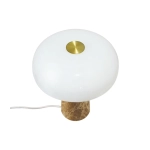 Beżowa lampa stołowa Glossy Mini- Design for the people, marmur 2520015009 Nordlux