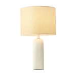 Beżowa lampa stołowa Haze Nordlux - ceramika i len 2412705009