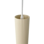 Beżowa lampa wisząca Vico Nordlux 2412103009