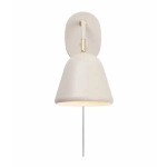 kinkiecik.pl Kinkiet regulowany klosz beżowy FLEUR 2112101001 Nordlux