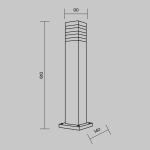 Lampa stojąca Landscape Lighting Unter den Linden O578FL-01B Maytoni - zdjęcie dodatkowe 9