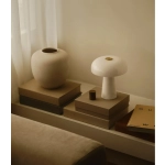 Biała lampa stołowa Glossy Mini- Design for the people, marmur 2520015001 Nordlux