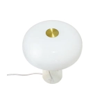 Biała lampa stołowa Glossy Mini- Design for the people, marmur 2520015001 Nordlux