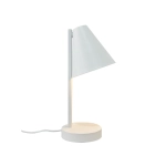Biała lampa stołowa Wilmer port USB-C 2512305001 Nordlux