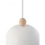 Biała lampa wisząca Gaston - Nordlux 2412653001
