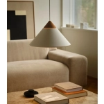Biała lampa wisząca Kinto Design For The People - drewniana dekoracja 2520083001 Nordlux
