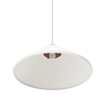 Biała lampa wisząca Kinto Design For The People - drewniana dekoracja 2520083001 Nordlux
