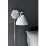 kinkiecik.pl Biały kinkiet Strap 15 DFTP Nordlux 84291001