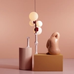 BLOOM 4 RED WINE 1091L15 Lampa wisząca #colours Aldex - zdjęcie produktu