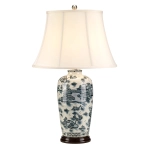 kinkiecik.pl Lampa stołowa Blue Traditional – 1 źródło światła BLUE-TRAD-WP-TL Elstead Lighting
