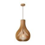 BODO Lampa wisząca Ø 38 cm E27 Light wood 01400/38/72 Lucide - zdjęcie produktu