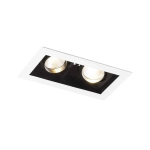 kinkiecik.pl BONDY II wpuszczana biała 230V LED 2x7W 24° 3000K R12857 Rendl light studio