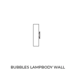 Baza BUBBLES LAMPBODY WALL 1 AZ5881 czarny AZZARDO