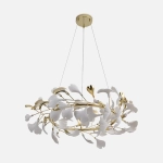 Lampa wisząca LEAF MD2858-6AS-G ZUMA LINE