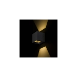 CARRE ścienna antracyt 230V LED 2x3W IP54 3000K R12557 Rendl light studio