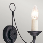 Kinkiet Carisbrooke – 1 źródło światła CB1-BLACK Elstead Lighting