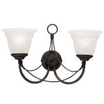 Kinkiet Carisbrooke – 2 źródła światła CB2-BLACK Elstead Lighting