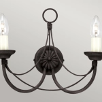 Kinkiet Carisbrooke – 2 źródła światła CB2-BLACK Elstead Lighting