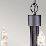 Żyrandol Chartwell – 5 źródeł światła CH5-BLACK Elstead Lighting