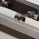 Obrazówka Chawton – 2 źródła światła – Ciemny brąz CHAWTON-PLM-DB Elstead Lighting