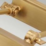 Mała obrazówka Chawton – 1 źródło światła – Stary mosiądz CHAWTON-PLS-AB Elstead Lighting