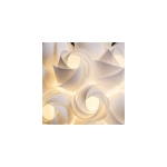 COCO wisząca białe PVC 230V E27 28W R12384 Rendl light studio