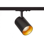kinkiecik.pl CONNOR do szyny 1-faz czarna/złota 230V LED GU10 10W R13498 Rendl light studio