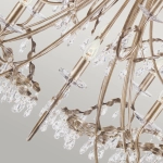 Żyrandol Christina – 18 źródeł światła CRT18-SIL-GOLD Elstead Lighting