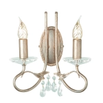 kinkiecik.pl Kinkiet Christina – 2 źródła światła CRT2-SILVER-GOLD Elstead Lighting
