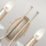 Kinkiet Christina – 2 źródła światła CRT2-SILVER-GOLD Elstead Lighting