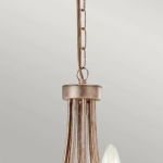 Żyrandol Christina – 8 źródeł światła CRT8-SILVER-GOLD Elstead Lighting