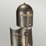 Lampa stołowa Crusader – 1 źródło światła CRUSADER-T-L Elstead Lighting