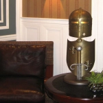 Lampa stołowa Crusader – 1 źródło światła CRUSADER-T-L Elstead Lighting