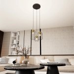 Lampa wisząca VANDER 3PREM BL GOLD 1364/3PREM EMIBIG Lighting
