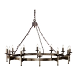 Żyrandol Cromwell – 12 źródeł światła CW12-OLD-BRZ Elstead Lighting