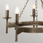 Żyrandol Cromwell – 5 źródeł światła CW5-OLD-BRZ Elstead Lighting