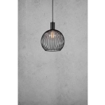 kinkiecik.pl Czarna ażurowa lampa wisząca Aver 30 84243003 Nordlux
