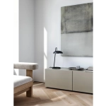kinkiecik.pl Czarna lampa biurkowa Versale - DFTP, metalowa 2220075003 Nordlux