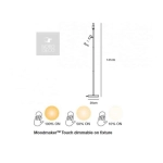 kinkiecik.pl Lampa podłogowa czarna OMARI 2112254003 Nordlux