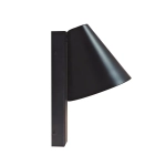 Czarna lampa ścienna Wilmer port USB-C 2512281003 Nordlux