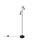 Lampa podłogowa z regulowanymi reflektorami - Kelvis czarna 2612784003 Nordlux