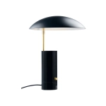 Czarna lampa stołowa Mademoiselle DFTP Nordlux - marmurowa podstawa 2220405003 - zdjęcie produktu