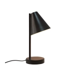 Czarna lampa stołowa Wilmer port USB-C 2512305003 Nordlux
