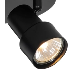 Czarna lampa sufitowa Boston 3 2512370103 Nordlux