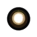 Czarna lampa sufitowa Kyklop Ripple IP54 2518316003 Nordlux